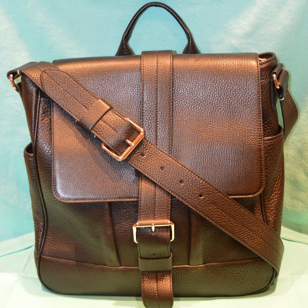 Tiffany & Co Leather Messenger Bag